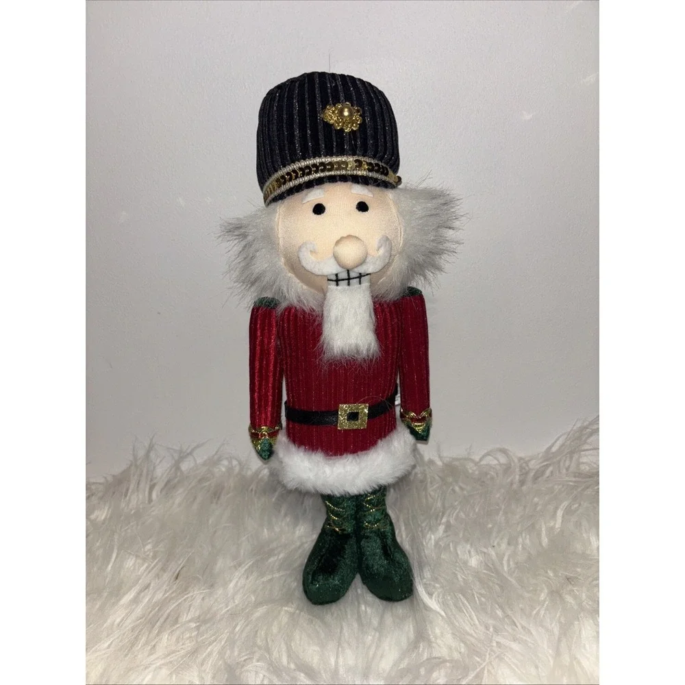 Red Christmas Standing Nutcracker